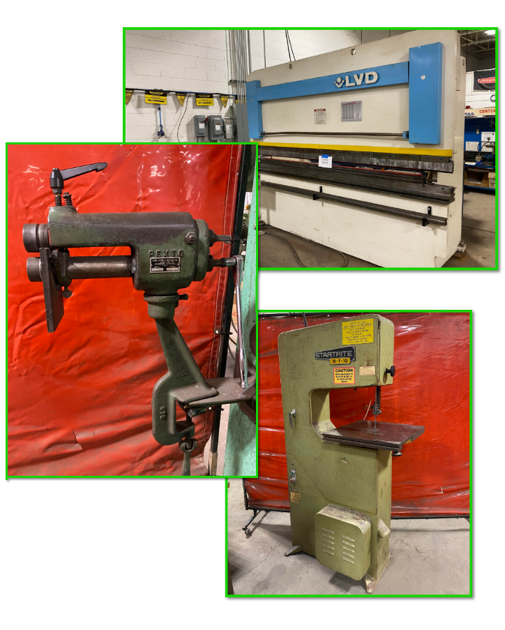 Custom Creek Fabrication Equipment