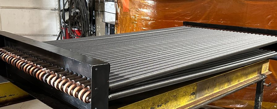Industrial air dryer manufactured by Custom Creek Fabrications